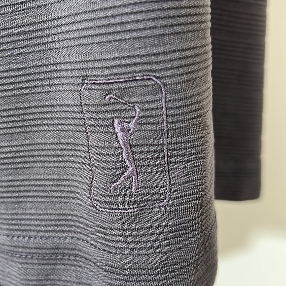 PGA Tour Golf Shirt Gray XXL - Picture 2 of 2